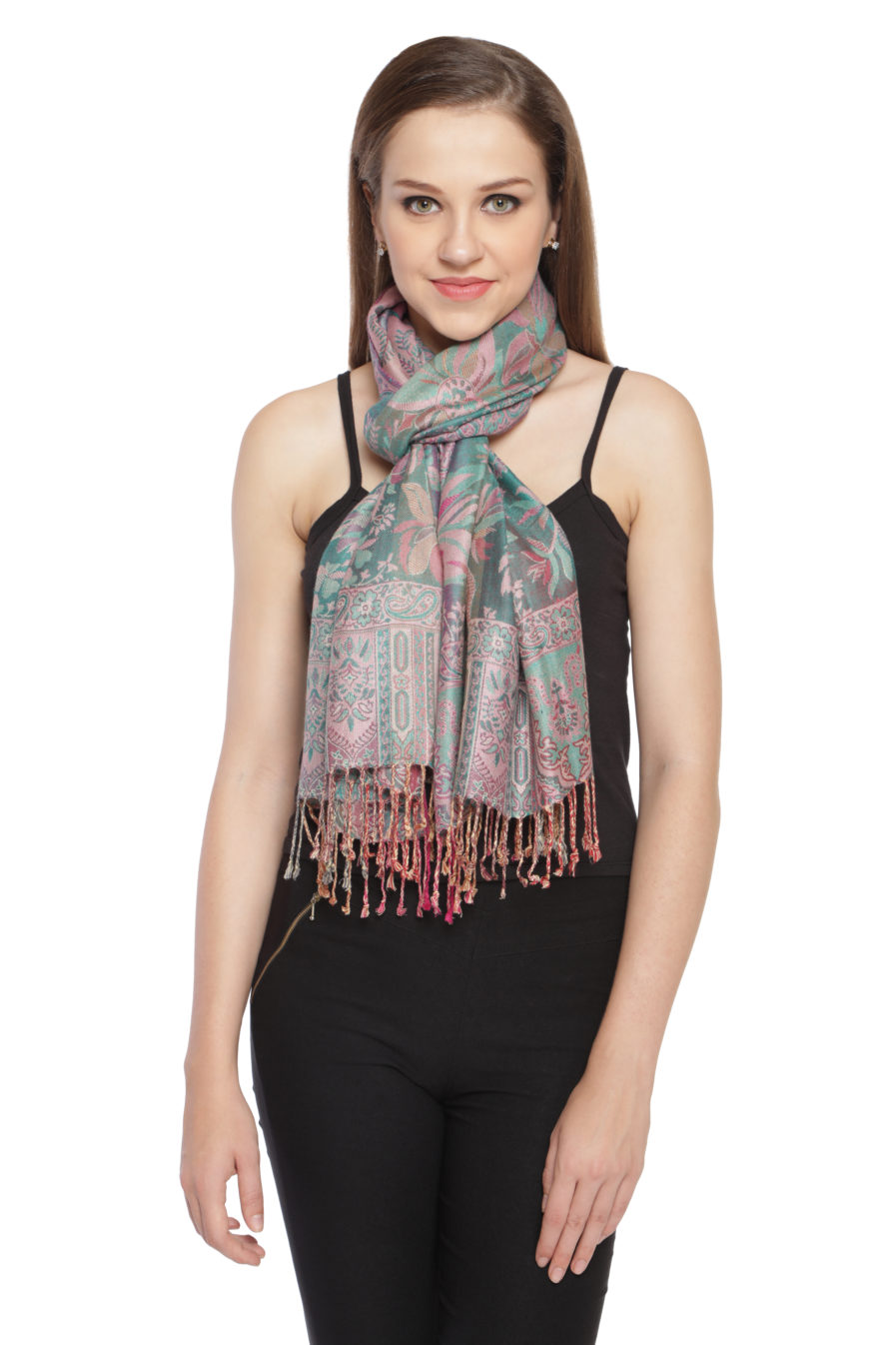 Viscose Jamawar Reversible Shawls