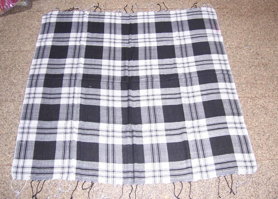 Arafat Checks Scarf