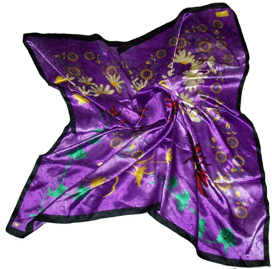 Satin Square Scarves