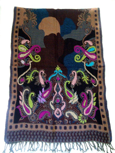 Boiled Wool Shawl