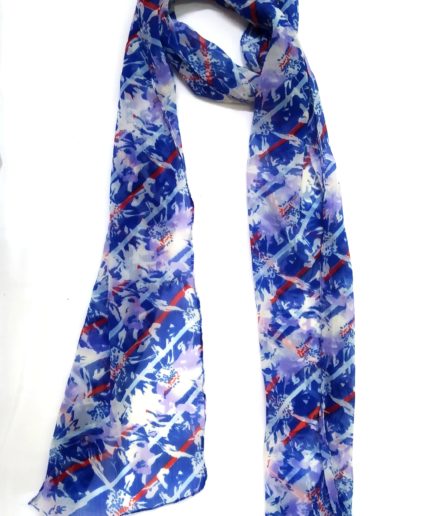 Printed Chiffon Scarf