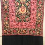 Embroidered Wool Shawl