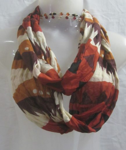 Printed Necklace Scarves