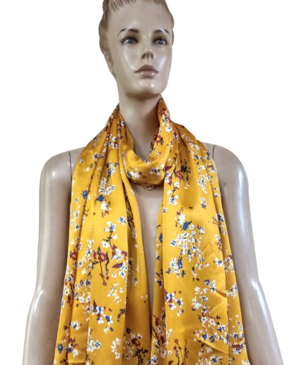 Printed  Satin Scarves