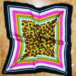 Animal Satin Printed Bandana