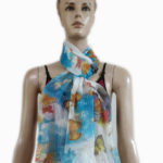 Chiffon Lurex Scarves