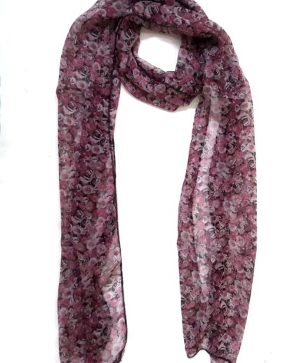 Printed  Chiffon Scarf