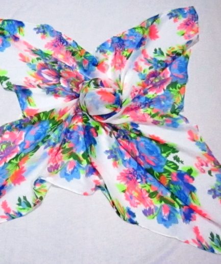 Poly Chiffon Square Scarves