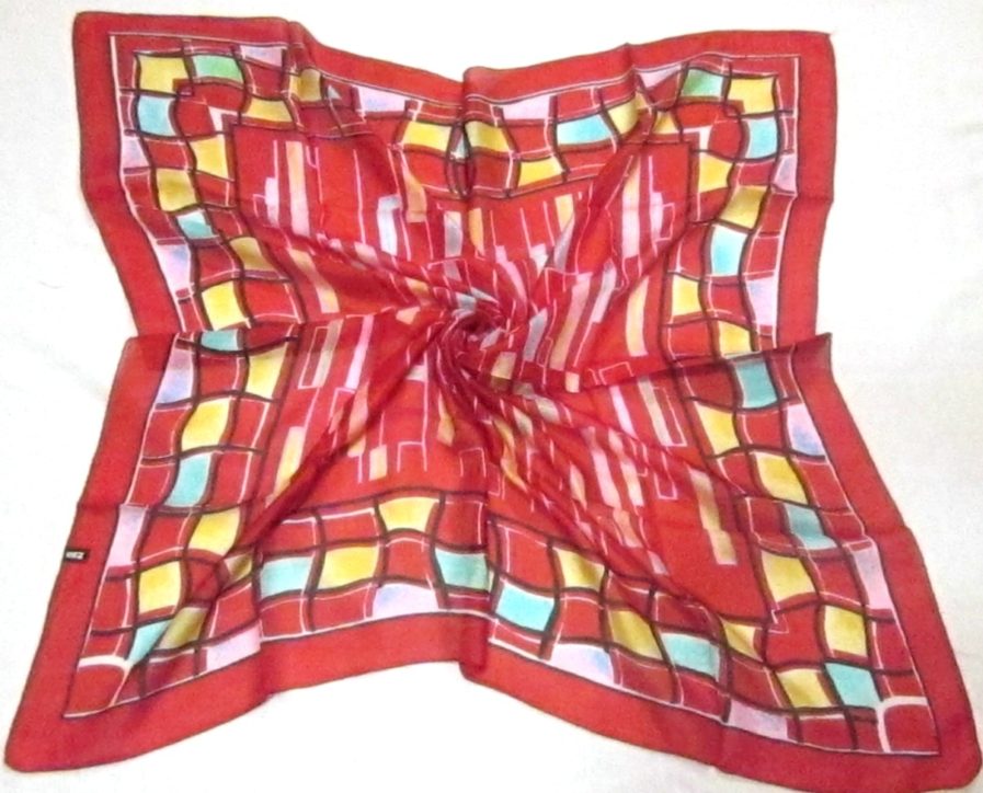 Silk Tabby Printed Scarves