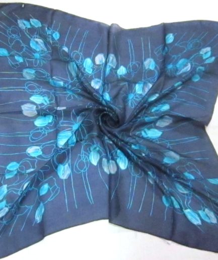 Slik Square Printed Scarf