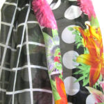Flower Printed Voile Sarong