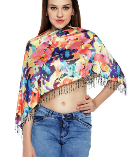 Digital Printed Satin Ruhana