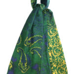 Flower Printed Wool Shawl
