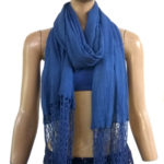 Printed Long Fringes scarves
