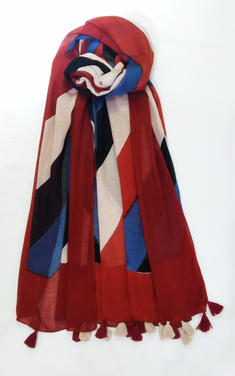 Rayon Printed Fringes Scarves