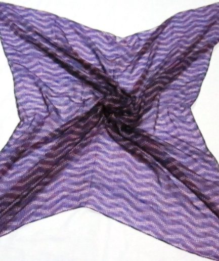 Voile printed Square Scarves