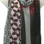 Printed  Voile Scarf