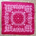 Printed Satin Bandana