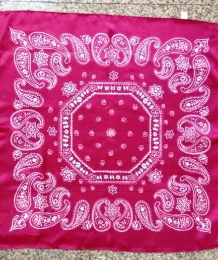 Printed Satin Bandana