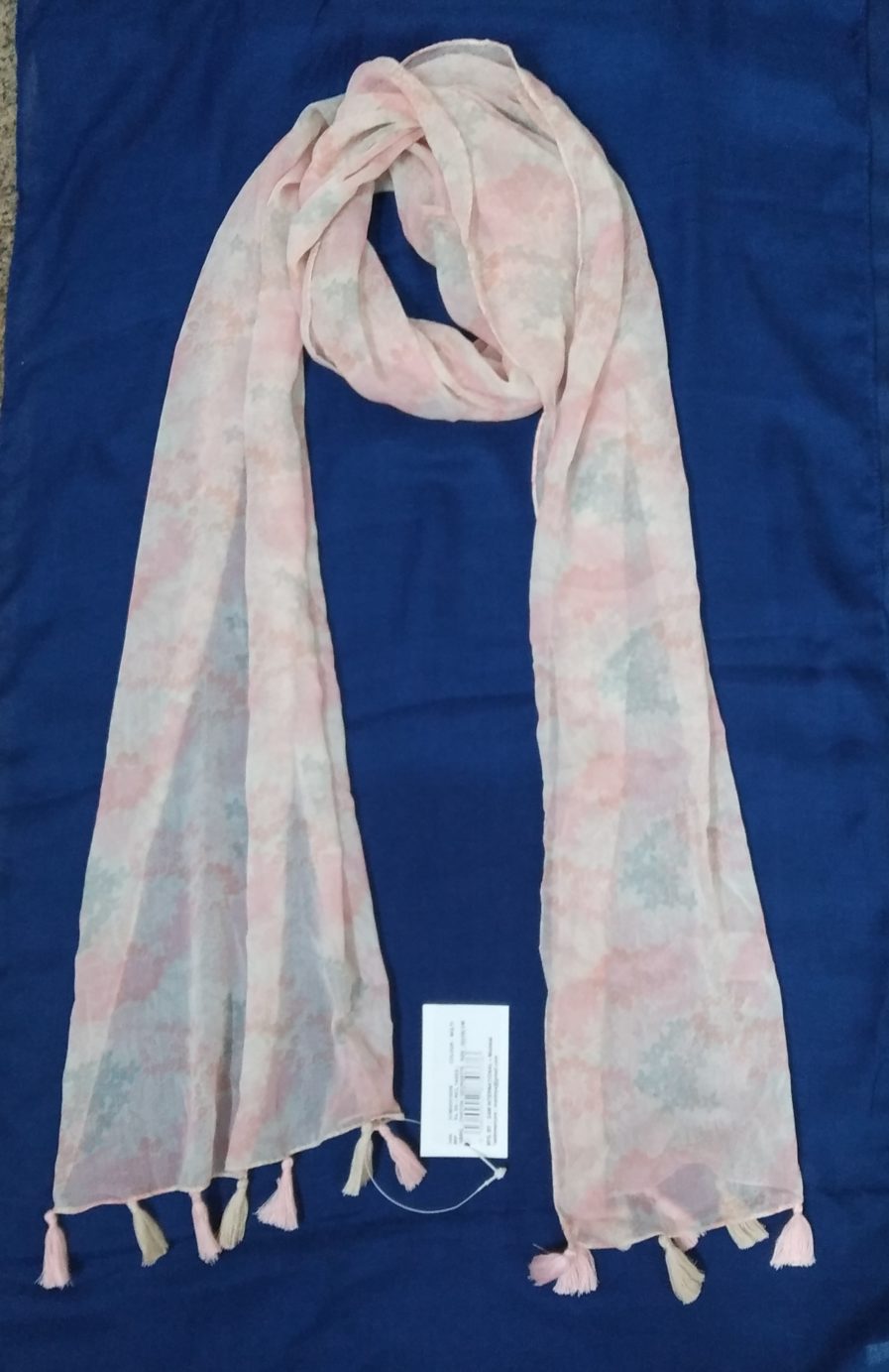 printed fringes Scarves