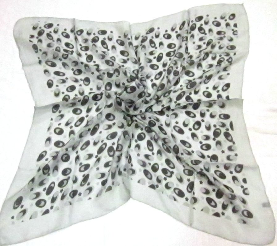 Silk Tabbay Printed Square Scarves