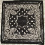 Cotton With Lurex  Printed Bandana
