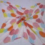 Printed Chiffon Square Scarves