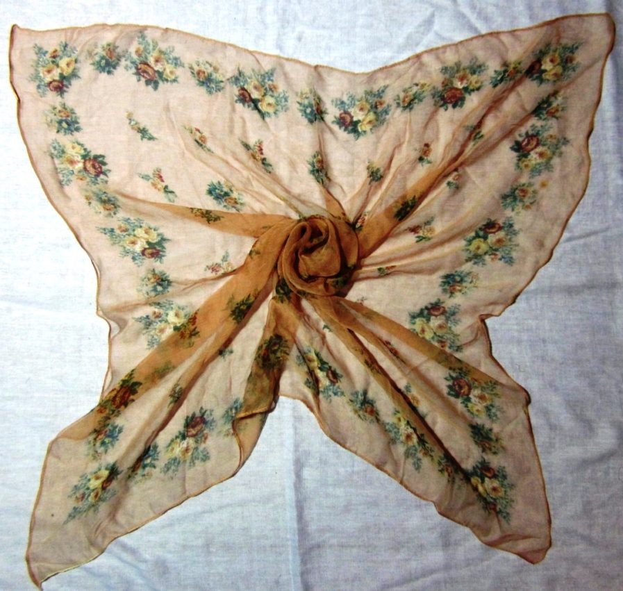 100% viscose chiffon border printed square Scarves