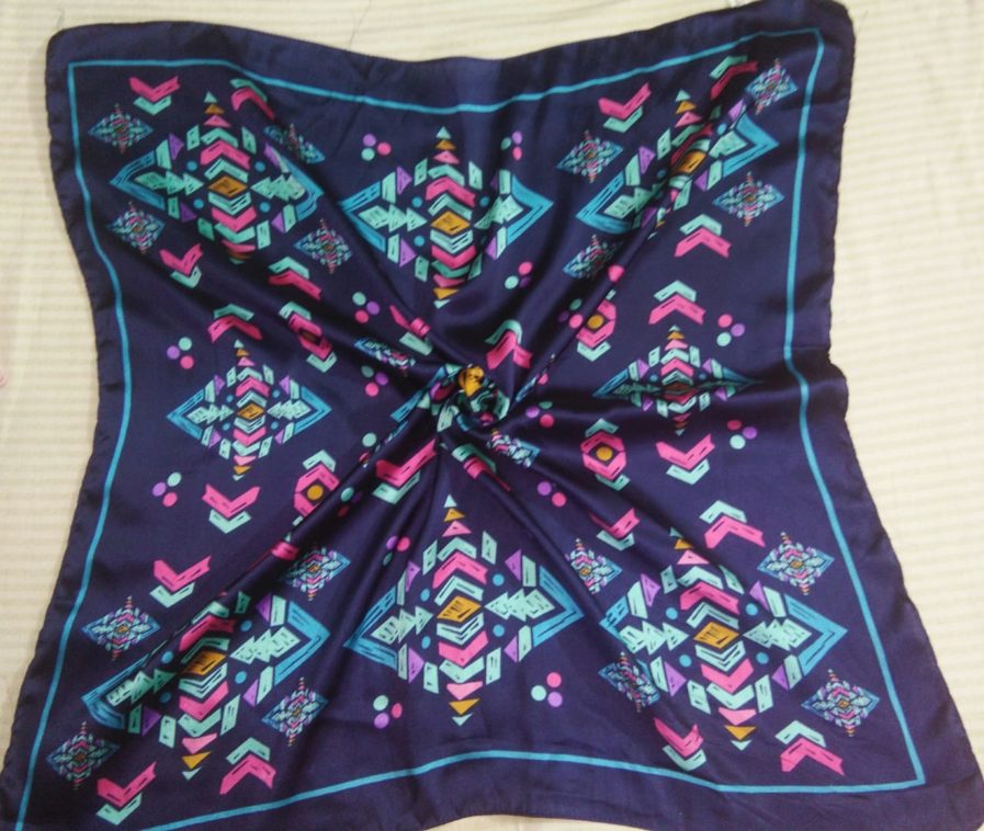 Satin Printed  Bandana