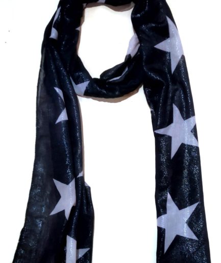 Fancy with Lurex Printed Scarves