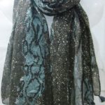 Flower Printed Fringes Scarves