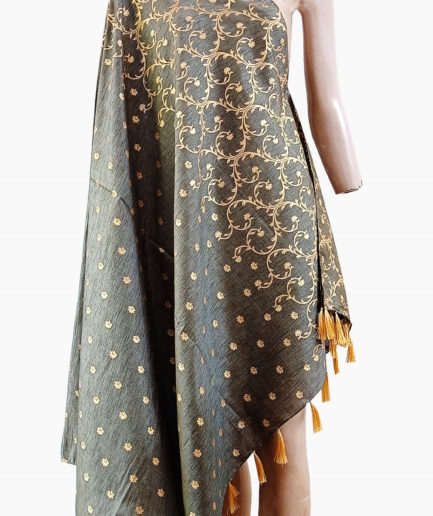100% Polyester Fancy Net  Purpal Scarves (Copy)