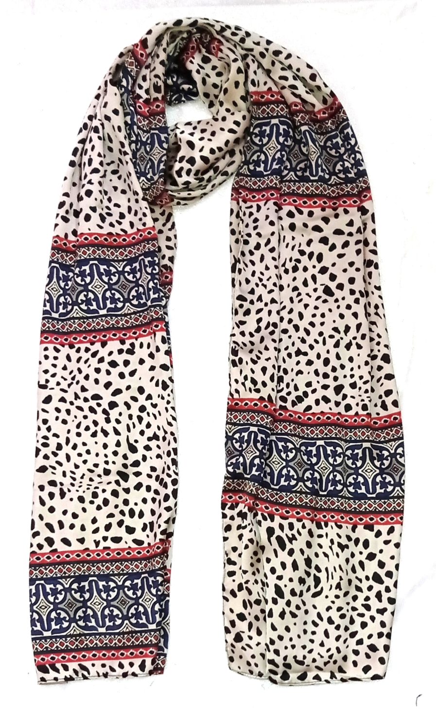 100% Satin Animal Printed Scarves