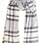 100% Viscose With Self Fringes Scarves