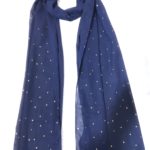 IMG-133158 -  Poly georgette with Gold Printed  Scarves