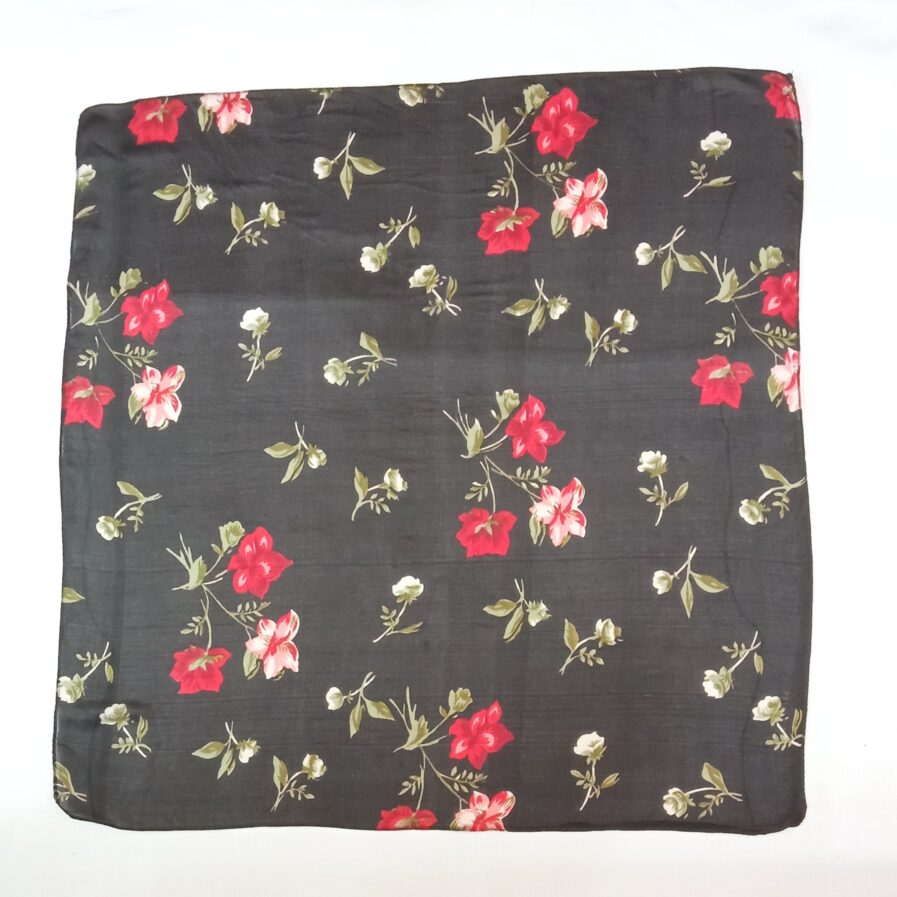 100% Silk Printed Bandana