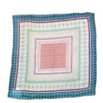 Printed Voile square Scarves