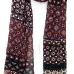 Chiffon Printed With Lurex Scarves