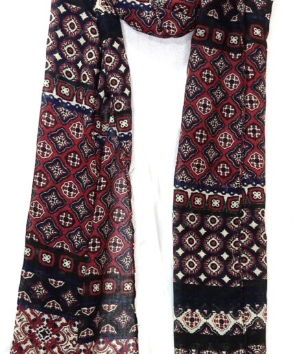 Chiffon Printed With Lurex Scarves