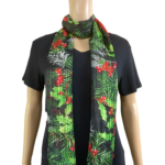 Printed Chiffon Scarves