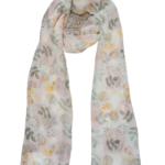 Chiffon printed With Lurex Scarves