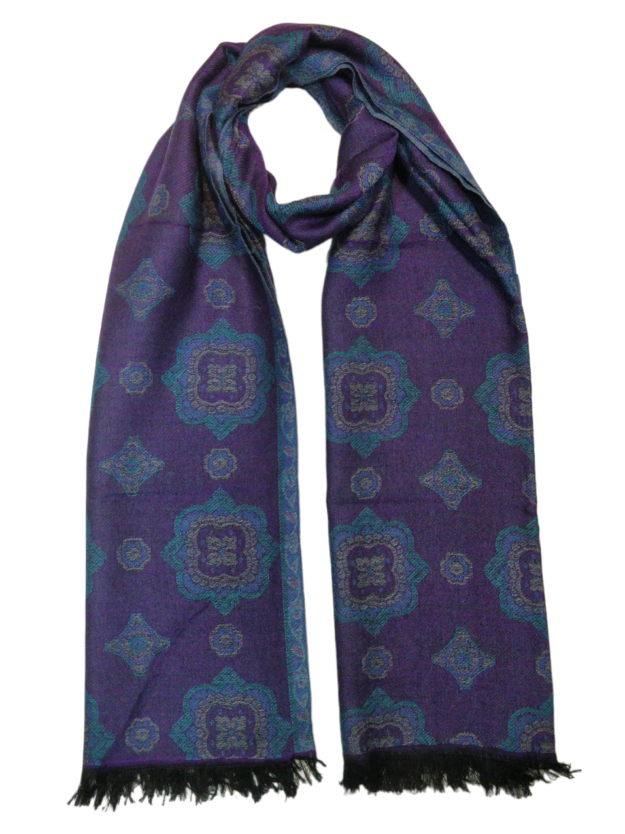 Heavy Viscose Cotton Modal Wool Blend shawl