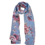 100% Voile Printed Scarves