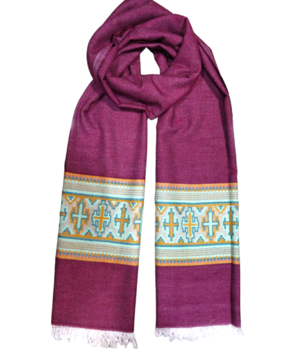 Wool Cashmere Blend Shawls