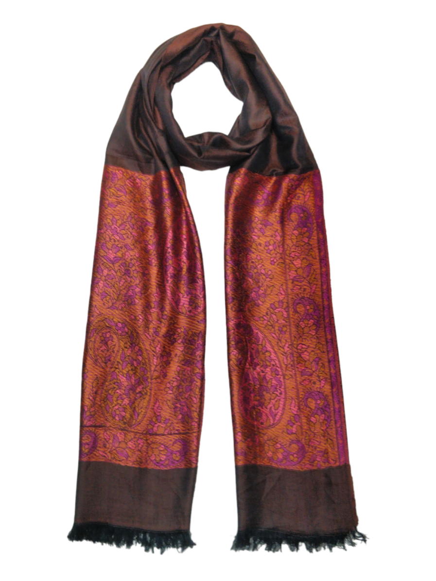 100% Silk Modal Jacquard Shawls