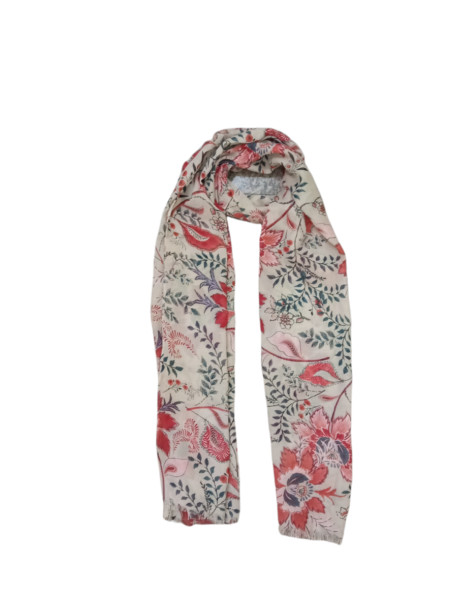100% Voile Printed Scarves