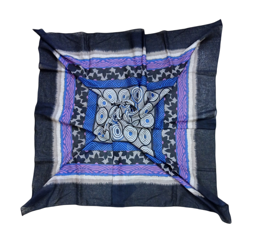 Poly Voile Square Scarf