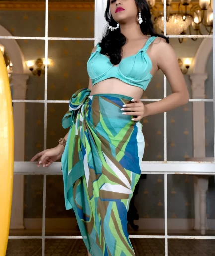 Silk Beach Printed Pareo