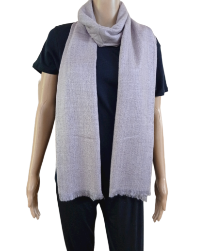 Plain Wool Cashmere Blend Shawls