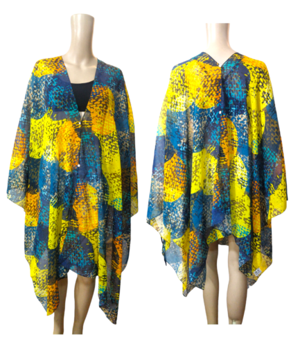 3 Button Printed Cover up